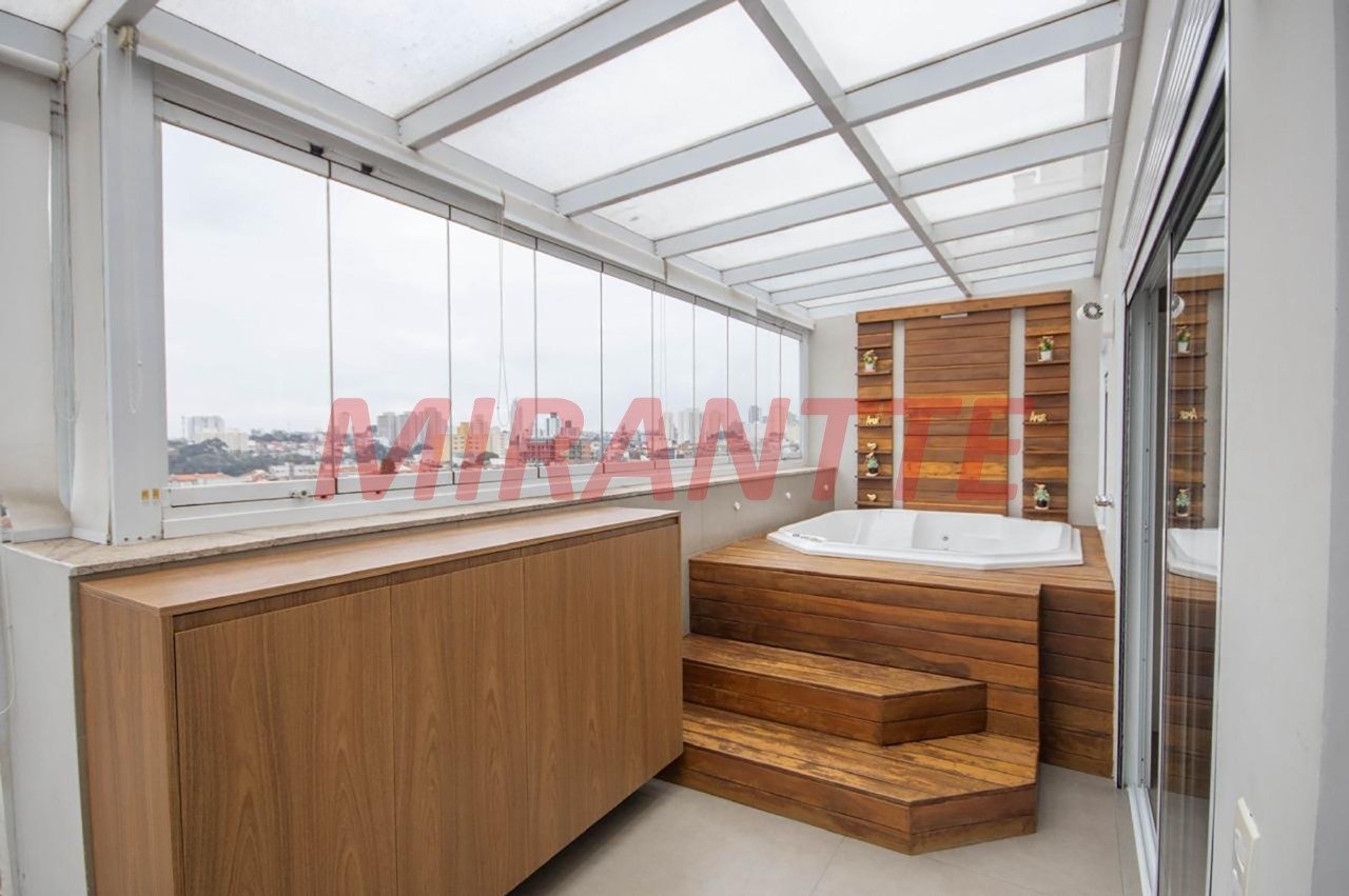 Cobertura de 120m² com 2 quartos em Vila Nova Mazzei