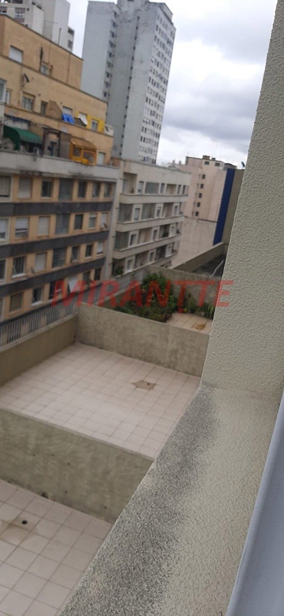 Apartamento de 44m² com 2 quartos em República