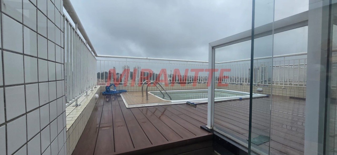 Cobertura de 130m² com 3 quartos em Vila Paiva