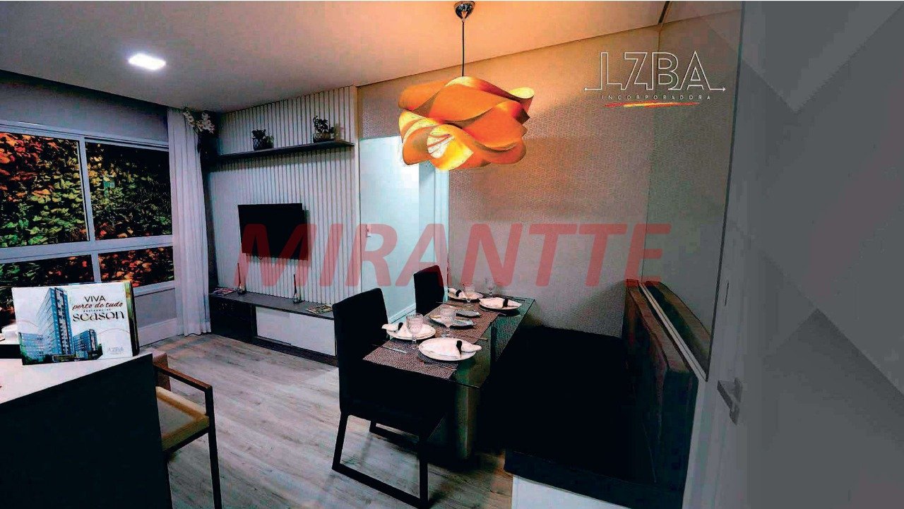 Apartamento de 52.76m² com 2 quartos em Vila Mazzei