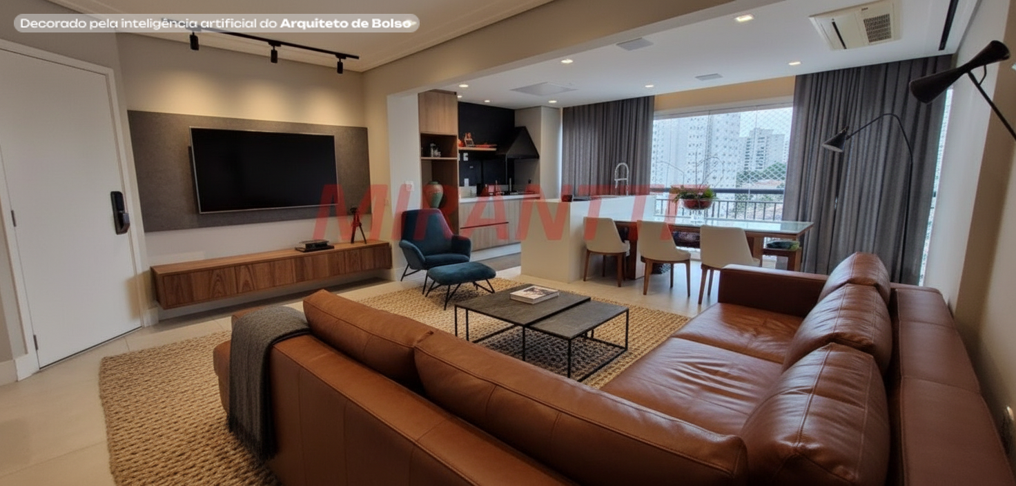 Apartamento de 92.6m² com 2 quartos em Santana