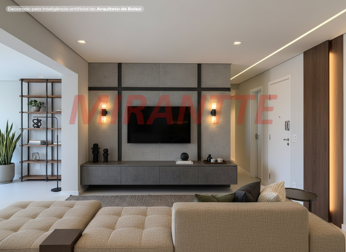Apartamento de 136m² com 4 quartos em Vila Anastacio