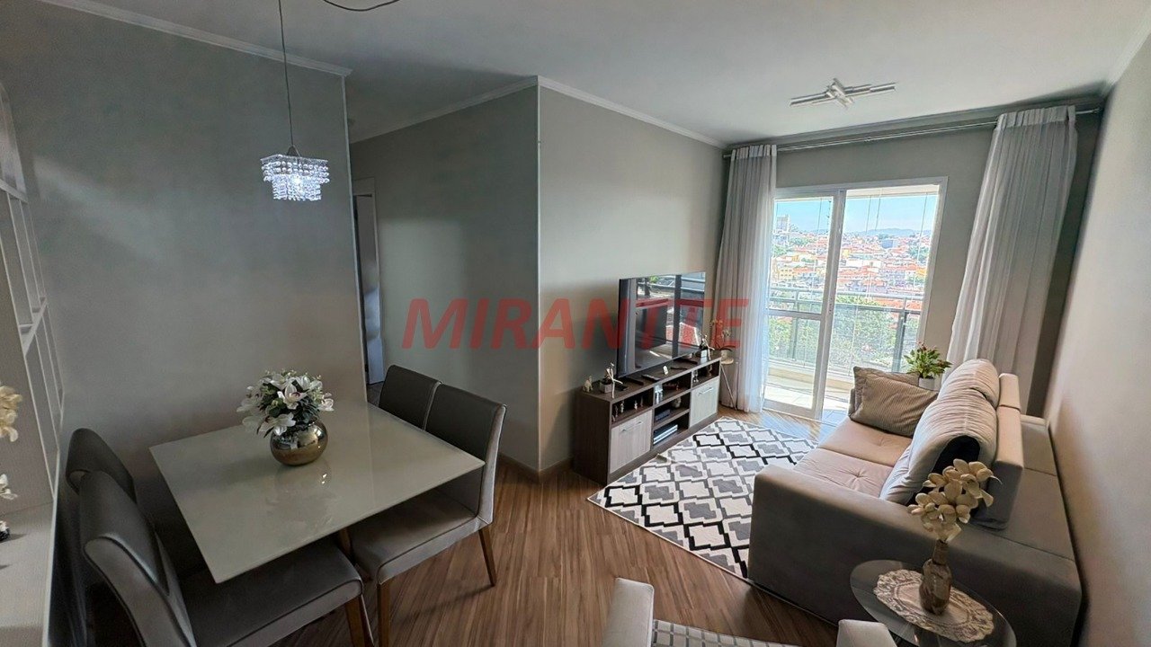 Apartamento de 60.53m² com 2 quartos em Vila Gustavo