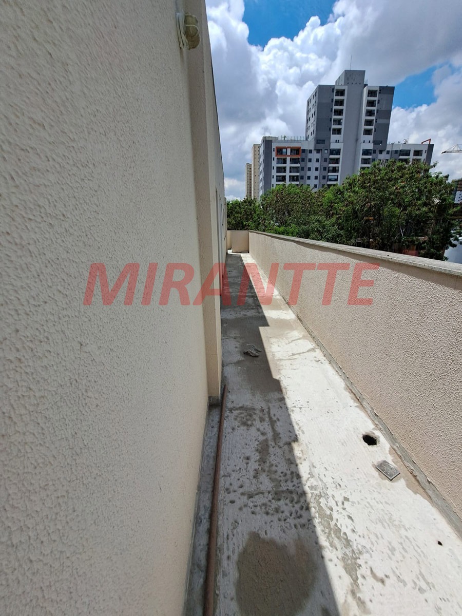 Cobertura de 72m² com 2 quartos em Santana