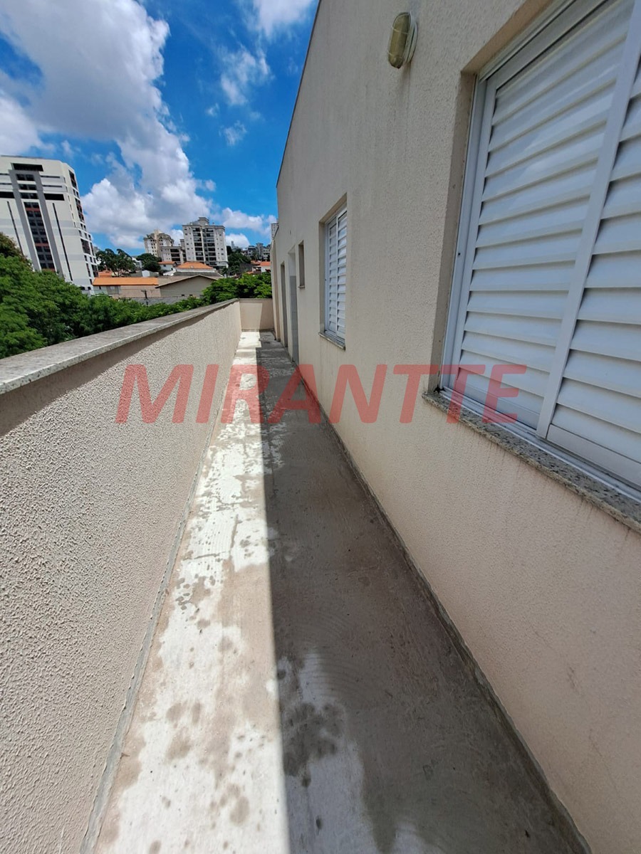 Cobertura de 72m² com 2 quartos em Santana