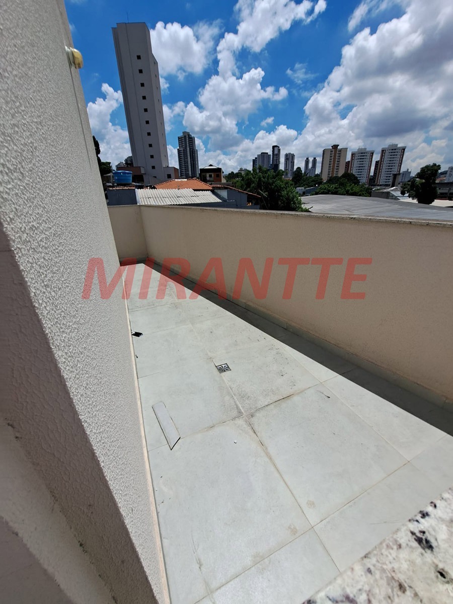 Cobertura de 72m² com 2 quartos em Santana
