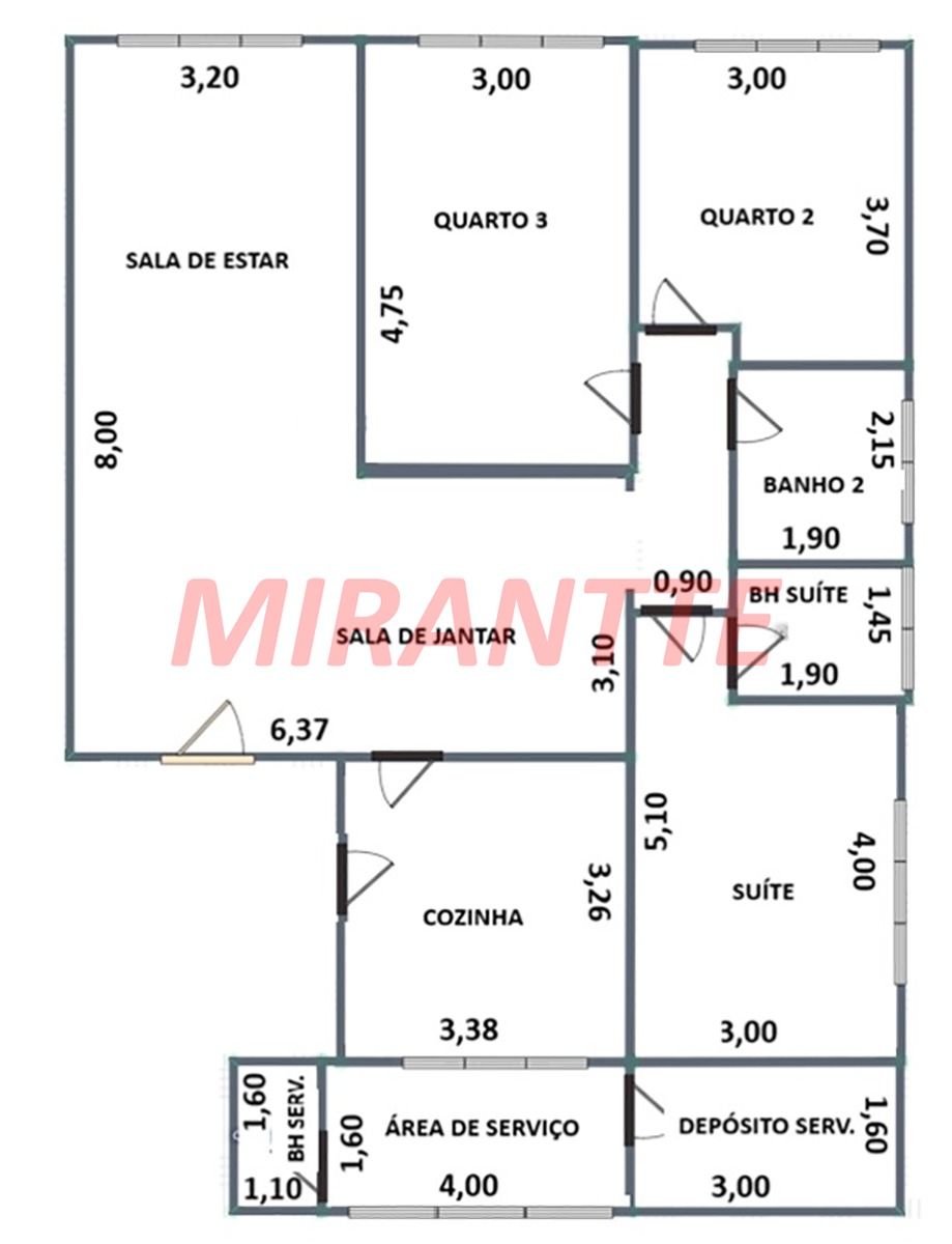 Apartamento de 120m² com 3 quartos em Itaim Bibi