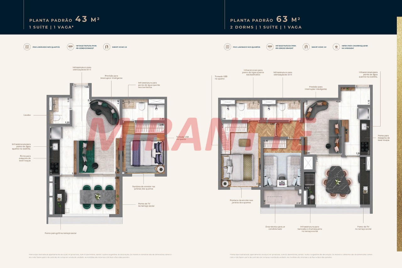 Apartamento de 75m² com 2 quartos em Ipiranga
