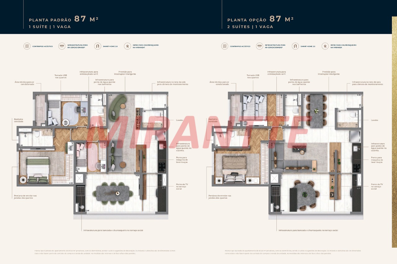 Apartamento de 75m² com 2 quartos em Ipiranga