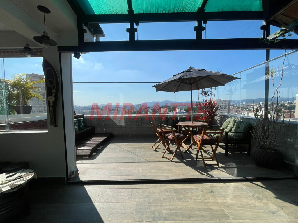 Cobertura de 152m² com 2 quartos em Casa Verde