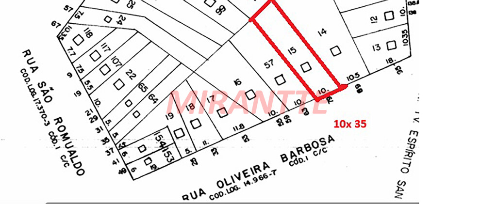 Terreno de 350m² em Limão