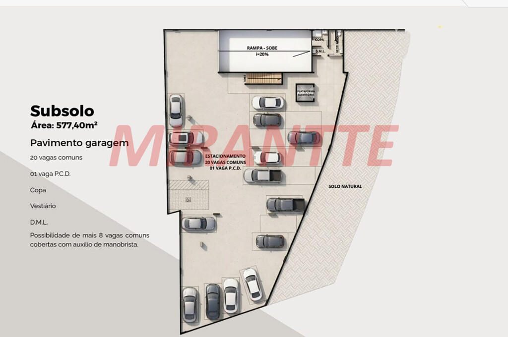 Comercial de 961m² em Santana