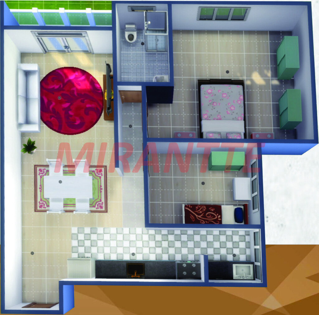 Apartamento de 53m² com 2 quartos em Tucuruvi