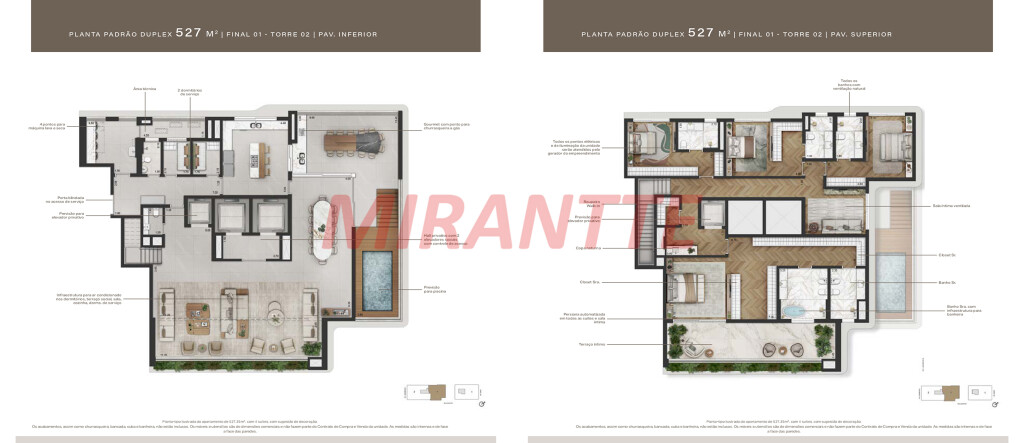 Cobertura duplex de 770m² com 4 quartos em Moema