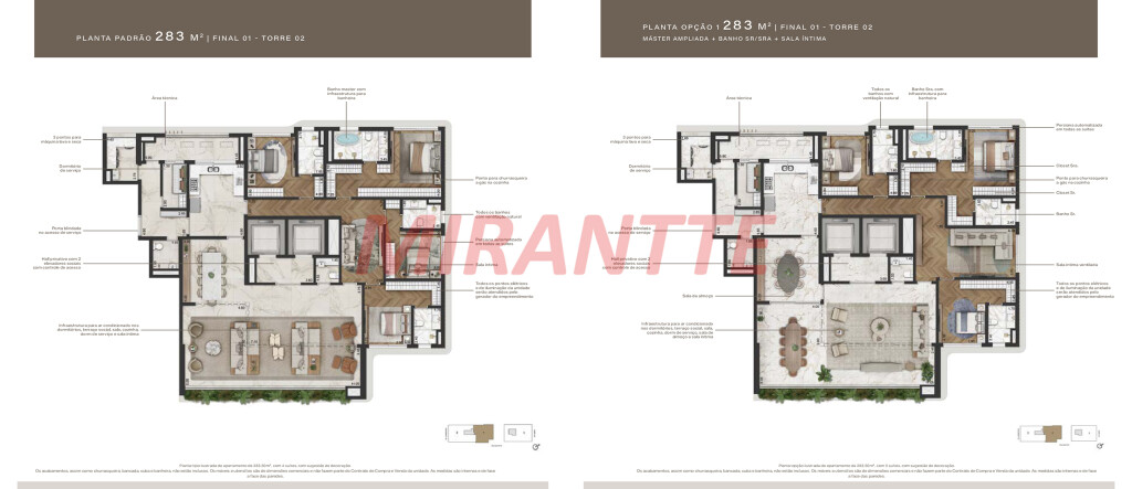 Cobertura duplex de 770m² com 4 quartos em Moema