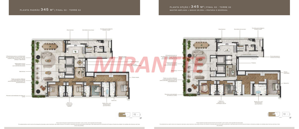 Cobertura duplex de 770m² com 4 quartos em Moema