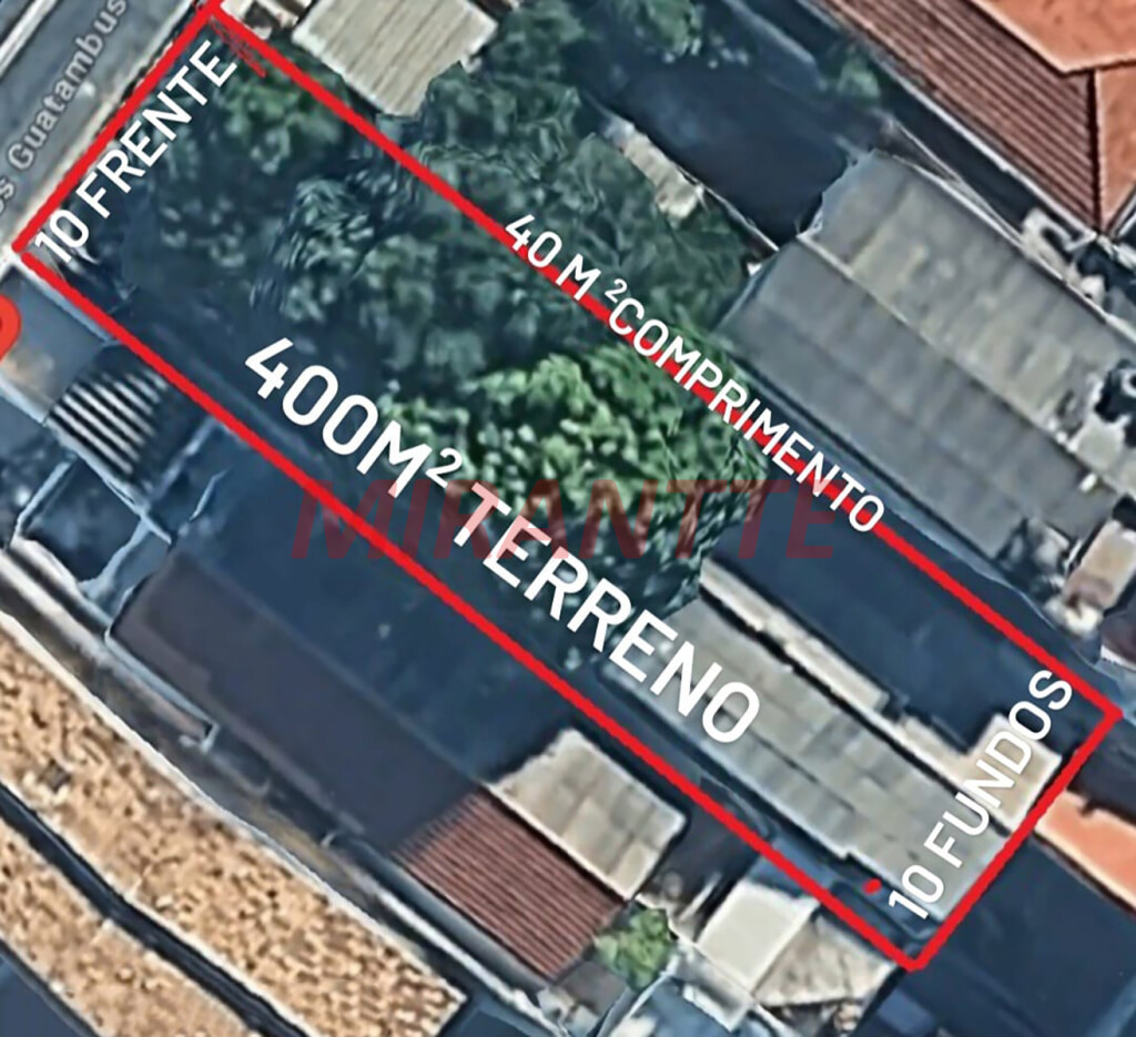 Terreno de 400m² em Vila Mazzei