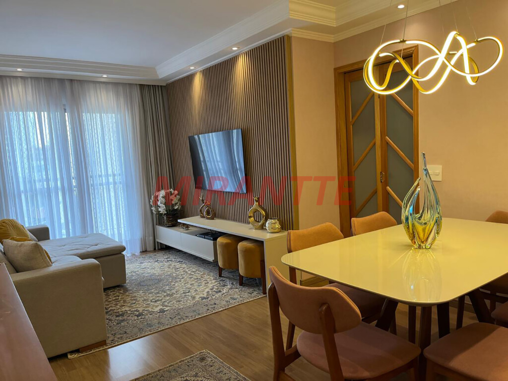 Apartamento de 72m² com 2 quartos em Santana