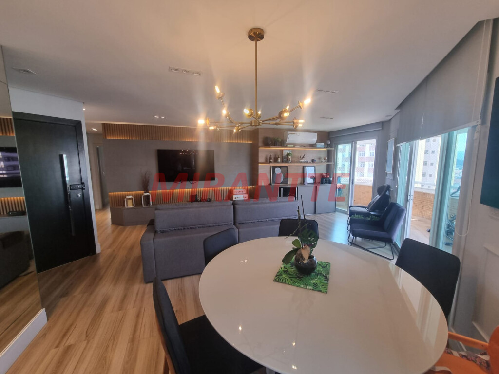 Apartamento de 124m² com 3 quartos em Santana