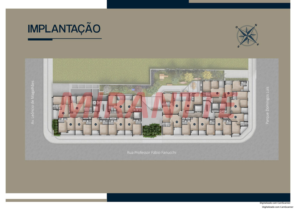 Apartamento de 54m² com 2 quartos em Jardim São Paulo