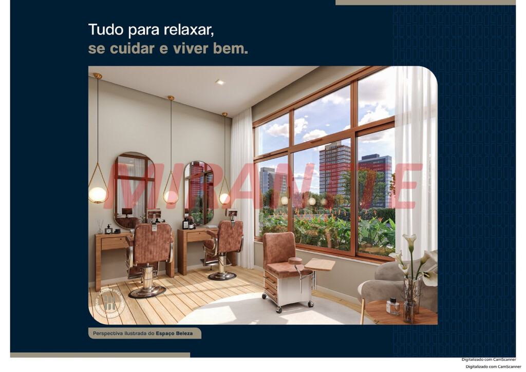 Apartamento de 54m² com 2 quartos em Jardim São Paulo