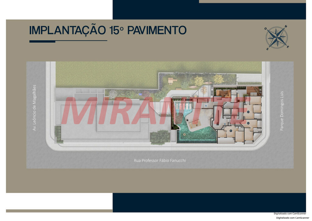 Apartamento de 54m² com 2 quartos em Jardim São Paulo