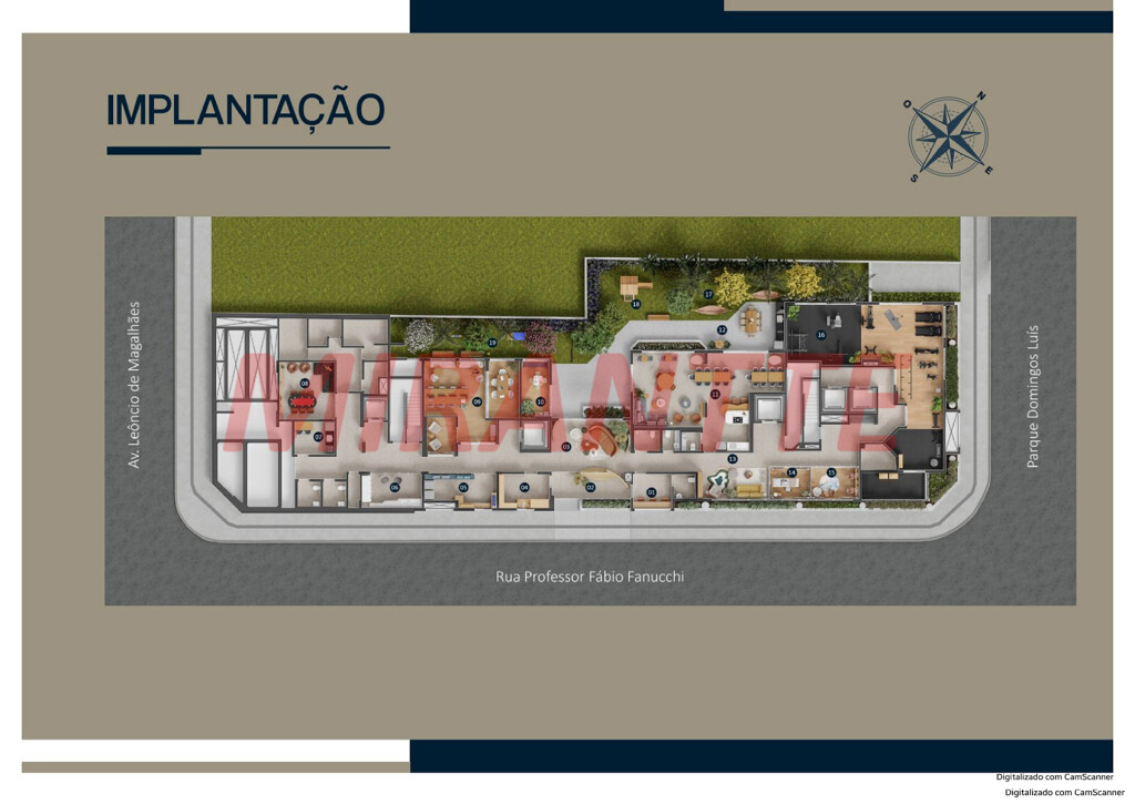 Apartamento de 54m² com 2 quartos em Jardim São Paulo