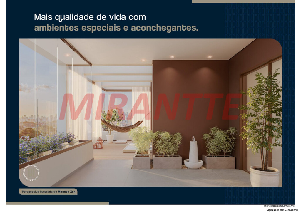 Apartamento de 54m² com 2 quartos em Jardim São Paulo