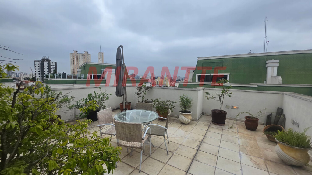 Cobertura de 210m² com 3 quartos em Mandaqui