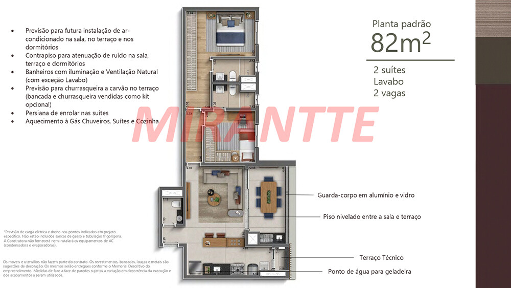 Apartamento de 248m² com 3 quartos em Perdizes