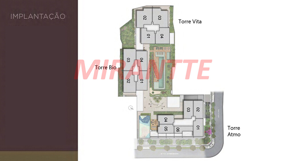 Apartamento de 248m² com 3 quartos em Perdizes