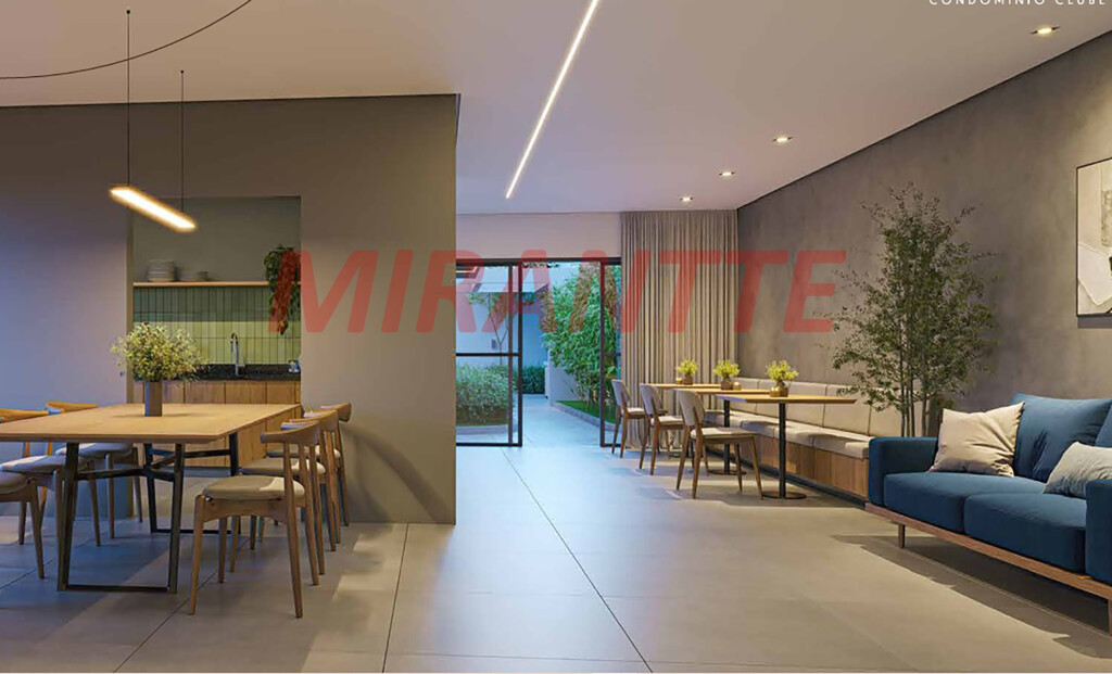 Apartamento de 34m² com 2 quartos em Santana