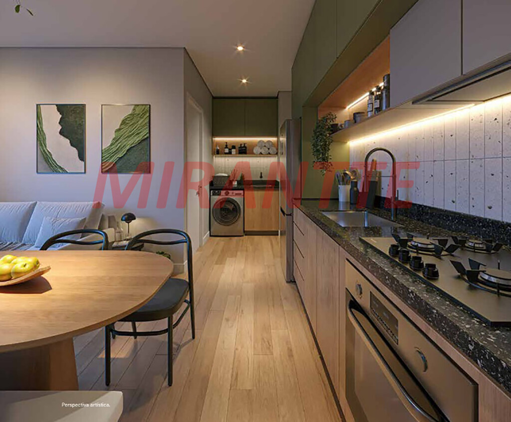 Apartamento de 34m² com 2 quartos em Santana