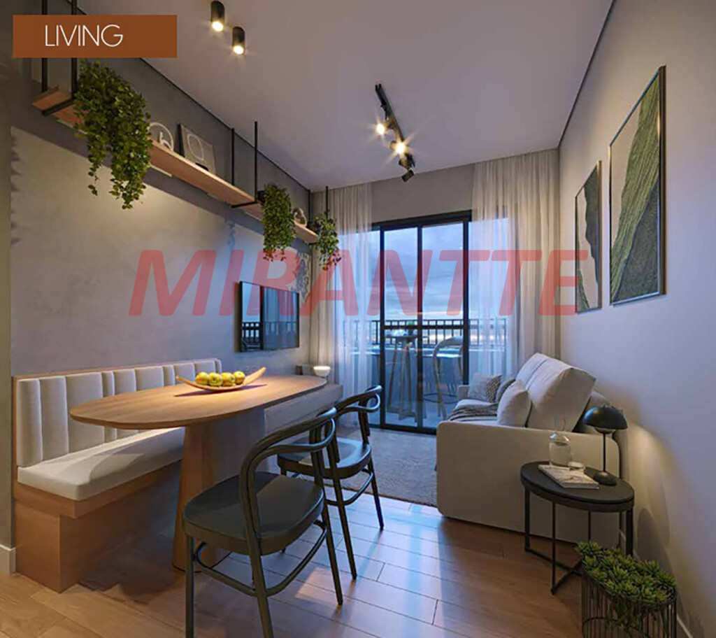 Apartamento de 34m² com 2 quartos em Santana