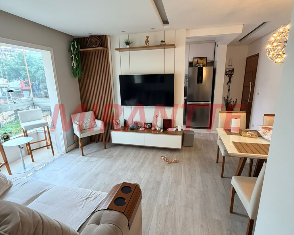 Apartamento de 53m² com 2 quartos em Santana