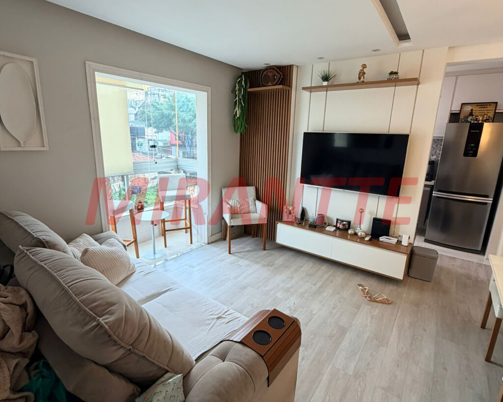 Apartamento de 53m² com 2 quartos em Santana